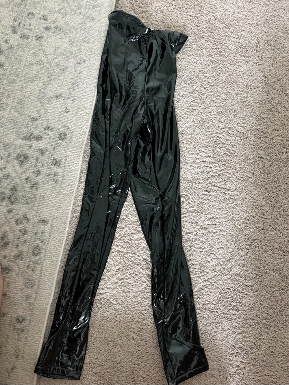 Le Lis Black Shiny Pants